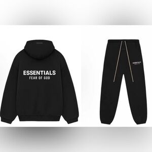 NWT Fear of God Essentials Fleece JOGGERS ONLY-See listing for matching hoodie